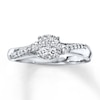 Thumbnail Image 1 of Previously Owned Diamond Ring 1/5 cttw Round-cut 10K White Gold