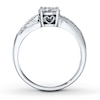 Thumbnail Image 2 of Previously Owned Diamond Ring 1/5 cttw Round-cut 10K White Gold