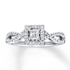 Thumbnail Image 0 of Previously Owned Diamond Ring 1/2 ct tw 14K White Gold