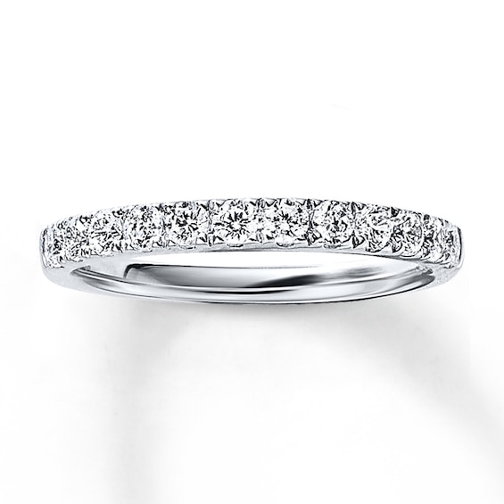 Previously Owned Radiant Reflections Diamond Wedding Band 1/2 ct tw 14K White Gold