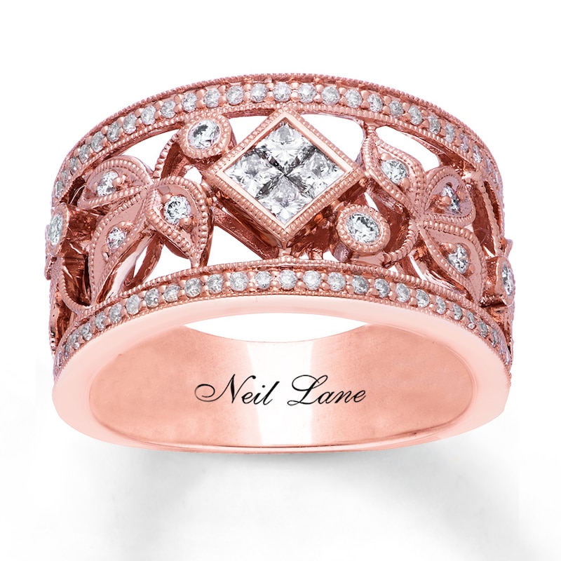Main Image 1 of Previously Owned Neil Lane Designs Ring 3/4 ct tw Diamonds 14K Rose Gold