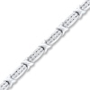 Thumbnail Image 1 of Previously Owned Diamond Bracelet 1/4 ct tw Round-cut Sterling Silver