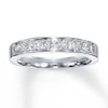 Thumbnail Image 1 of Previously Owned Diamond Band 1/2 ct tw Princess-cut 14K White Gold