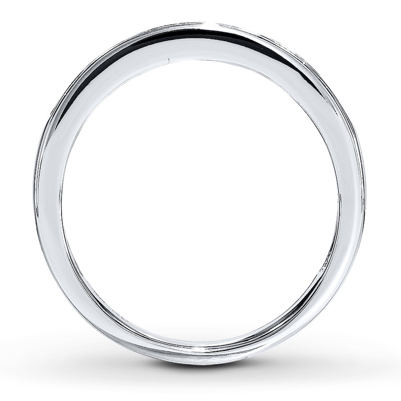 Main Image 2 of Previously Owned Diamond Band 1/2 ct tw Princess-cut 14K White Gold