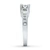 Thumbnail Image 3 of Previously Owned Diamond Ring 1-1/2 ct tw Princess-Cut 14K White Gold