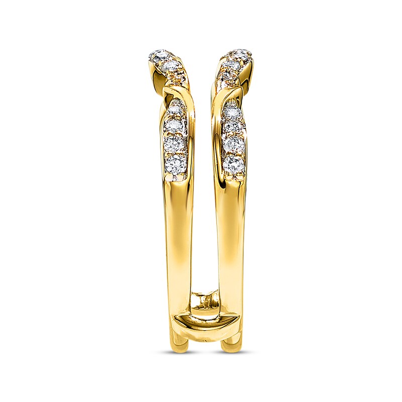 Previously Owned Diamond Enhancer Ring 1/3 ct tw Round-cut 14K Yellow Gold