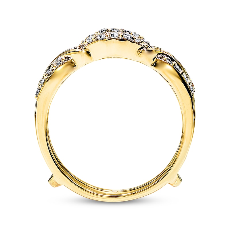 Previously Owned Diamond Enhancer Ring 1/3 ct tw Round-cut 14K Yellow Gold