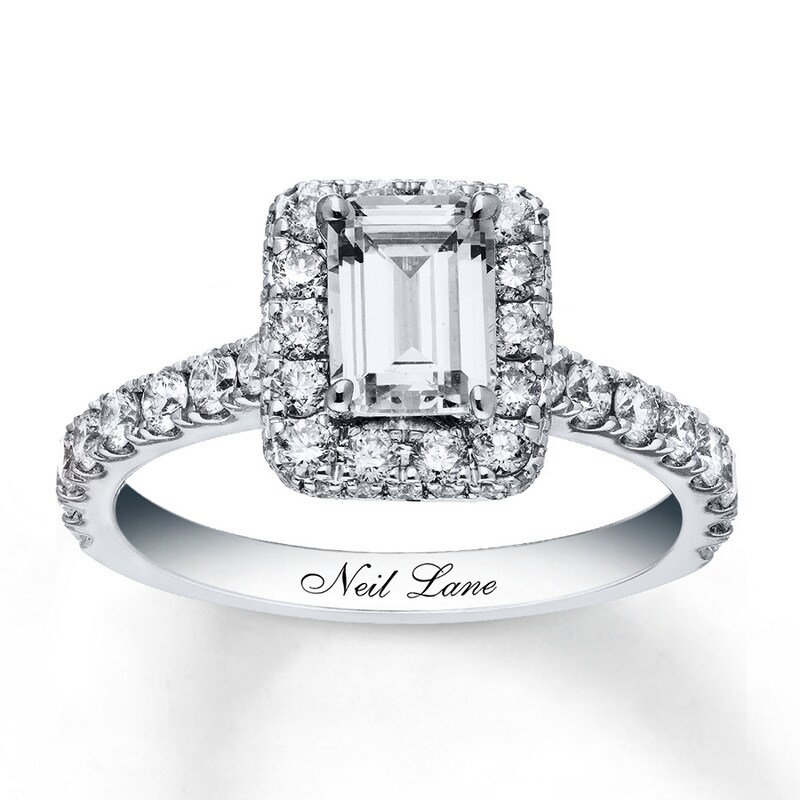 Previously Owned Neil Lane Diamond Ring 2 ct tw 14K White Gold