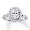 Thumbnail Image 0 of Previously Owned Neil Lane Diamond Ring 1 ct tw 14K White Gold