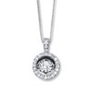 Thumbnail Image 0 of Previously Owned Diamond Necklace 1/2 ct tw 14K White Gold