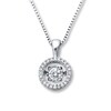 Thumbnail Image 0 of Previously Owned Diamond Necklace 1/4 ct tw 10K White Gold