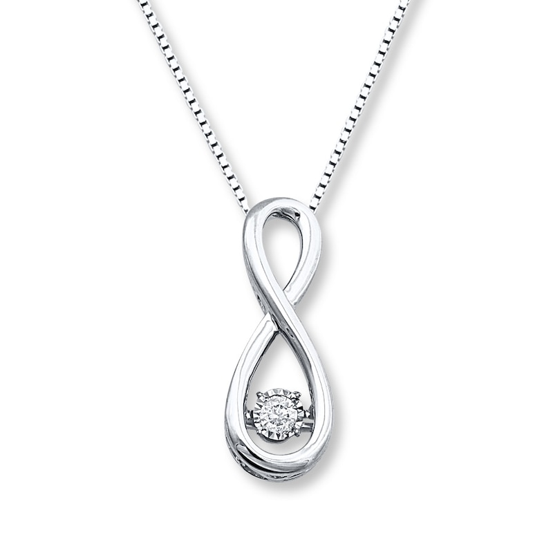 Previously Owned Unstoppable Love 1/10 Carat Necklace Sterling Silver