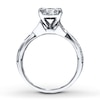 Thumbnail Image 1 of Previously Owned Diamond Ring 1 ct tw Princess & Round-cut 14K White Gold
