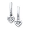 Thumbnail Image 0 of Previously Owned Diamond Earrings 1/20 ct tw Sterling Silver