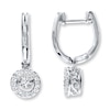 Thumbnail Image 0 of Previously Owned Earrings 1/5 ct tw Diamonds 10K White Gold
