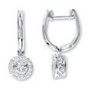 Thumbnail Image 1 of Previously Owned Earrings 1/5 ct tw Diamonds 10K White Gold