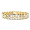 Thumbnail Image 1 of Previously Owned Men's Bracelet 3/4 ct tw Diamonds 10K Yellow Gold 8.25&quot;