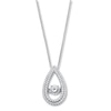 Thumbnail Image 0 of Previously Owned Necklace 1 ct tw Diamonds 14K White Gold