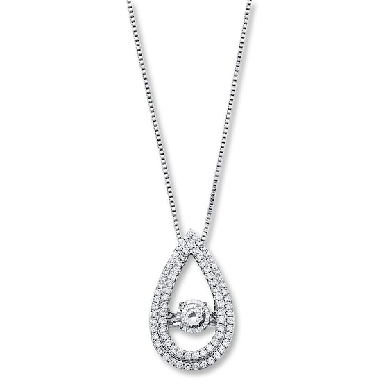 Previously Owned Necklace 1 ct tw Diamonds 14K White Gold