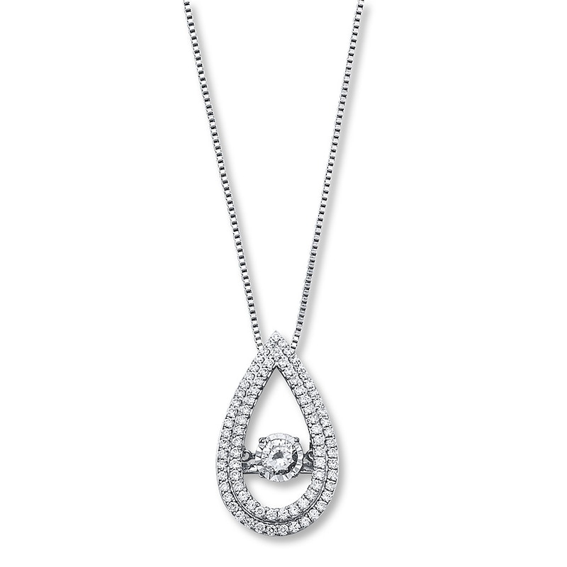 Previously Owned Necklace 1 ct tw Diamonds 14K White Gold
