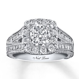 Previously Owned Neil Lane Ring 2 ct tw Diamonds 14K White Gold