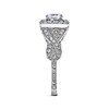 Thumbnail Image 3 of Previously Owned Neil Lane Diamond Engagement Ring 1-3/8 ct tw Cushion & Round-cut 14K White Gold