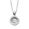 Thumbnail Image 0 of Previously Owned Diamond Necklace 3/4 ct tw 14K White Gold