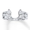 Thumbnail Image 1 of Previously Owned Diamond Enhancer Ring 1 carat tw Round-cut 14K White Gold