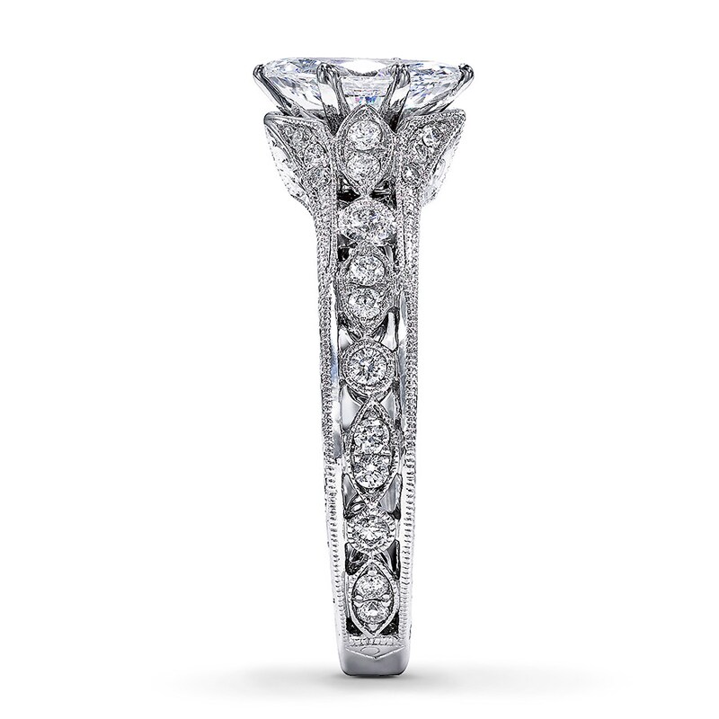 Main Image 3 of Previously Owned Neil Lane Diamond Engagement Ring 3/4 ct tw14K Gold