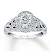 Thumbnail Image 0 of Previously Owned Neil Lane Engagement Ring 1-1/2 ct tw Diamonds 14K White Gold