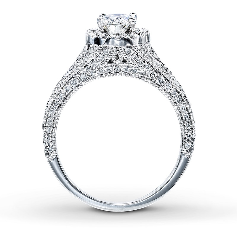 Main Image 2 of Previously Owned Neil Lane Engagement Ring 1-1/2 ct tw Diamonds 14K White Gold