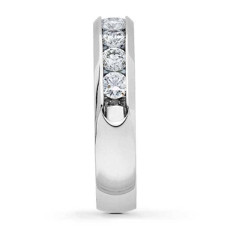 Main Image 3 of Previously Owned Anniversary Band 1 ct tw Round-cut Diamonds Platinum
