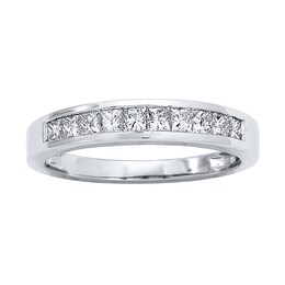 Previously Owned Diamond Ring 1/2 ct tw Princess-cut Platinum