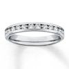 Thumbnail Image 1 of Previously Owned Anniversary Band 1/2 ct tw Round-cut Diamonds 14K White Gold