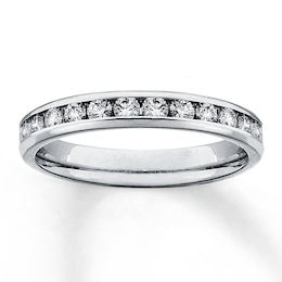 Previously Owned Anniversary Band 1/2 ct tw Round-cut Diamonds 14K White Gold