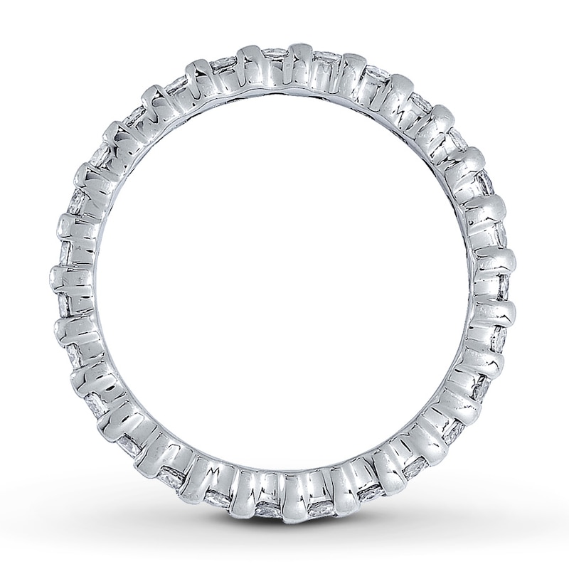 Previously Owned Diamond Eternity Ring 1 ct tw Round-cut 14K White Gold