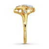 Thumbnail Image 3 of Previously Owned Diamond Ring 1/6 ct tw Round-Cut 10K Yellow Gold