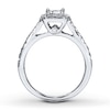 Thumbnail Image 1 of Previously Owned Diamond Ring 3/4 ct tw 14K White Gold