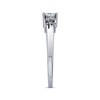 Thumbnail Image 2 of Previously Owned Diamond Three-Stone Engagement Ring 1 ct tw Princess-cut 14K White Gold & Platinum
