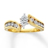 Thumbnail Image 1 of Previously Owned Diamond Ring 1 ct tw Marquise-Cut 14K Gold