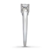 Thumbnail Image 2 of Previously Owned 3-Stone Princess-cut Diamond Ring 1 ct tw 14K White Gold