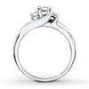 Thumbnail Image 2 of Previously Owned Diamond Ring 1/2 ct tw Princess & Round-cut 10K White Gold
