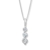 Thumbnail Image 0 of Previously Owned Necklace 3/4 ct tw Diamonds 14K White Gold