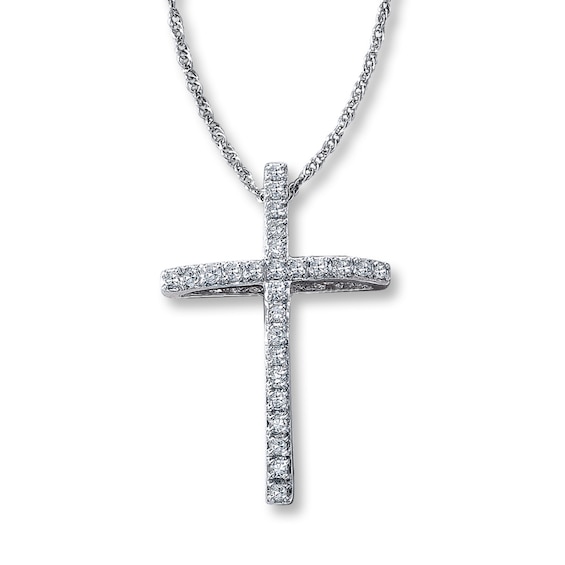Previously Owned Diamond Necklace 1/8 ct tw 10K White Gold
