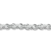 Previously Owned Diamond Bracelet 1 ct tw Sterling Silver 7.5"