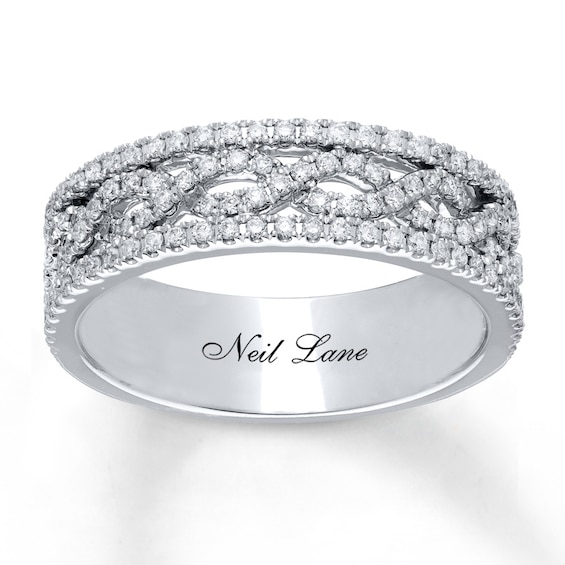 Previously Owned Neil Lane Designs Ring 1/2 ct tw Diamonds 14K White Gold
