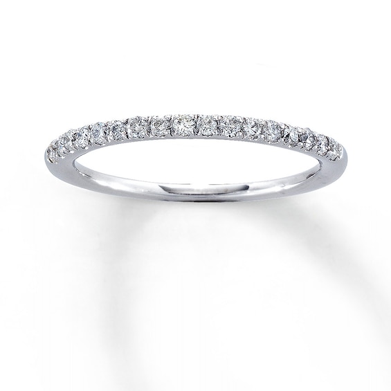 Previously Owned Diamond Anniversary Band 1/2 ct tw Round 10K White Gold