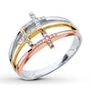 Thumbnail Image 1 of Previously Owned Diamond Ring 1/8 ct tw Sterling Silver & 10K Two-Tone Gold