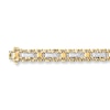 Thumbnail Image 1 of Previously Owned Men's Bracelet 3/4 ct tw Diamonds 10K Yellow Gold 8.25"