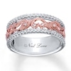 Thumbnail Image 0 of Previously Owned Neil Lane Ring 1/5 ct tw Diamonds Sterling Silver & 14K Rose Gold